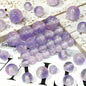 Dual Tone 8mm Round Resin Opal Beads Sparkling Glitter Finish 50pcs 13