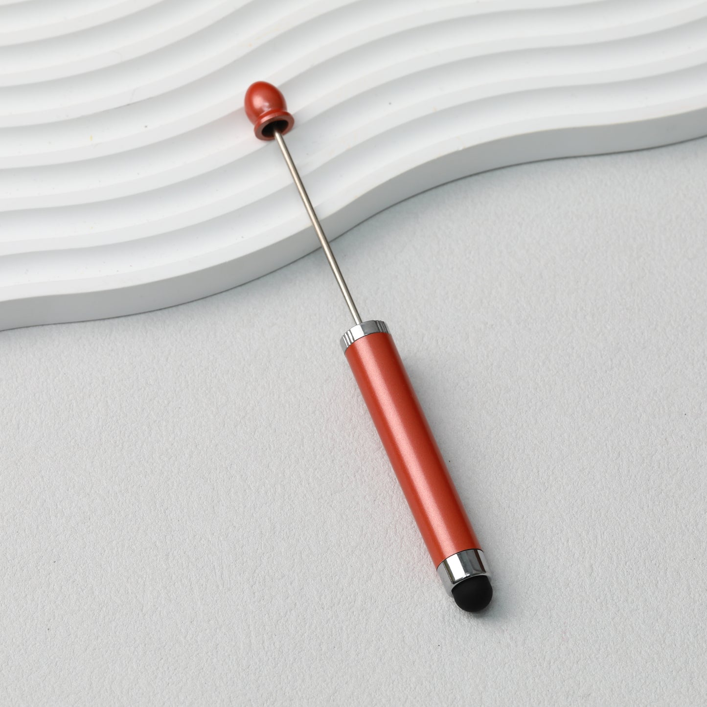 Beadable Stylus Pen Plastic Multi Color 3 in 1 Function