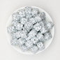 13.5mm Square Leopard Print Silicone Beads 50pcs 3