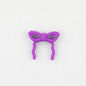 Colorful Bow Silicone Focal Beads with Hole 20 pcs 7