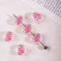 Heart Balloon Acrylic Beads 22mm Decorative 20pcs 8