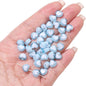 Colorful Heart Acrylic Beads 8x7mm Pastel Mixed 60pcs 16
