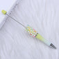 Colorful Pearl Gradient Round Ballpoint Pen Plastic 13