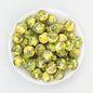 15mm Printed Silicone Beads Cartoon Character Designs 50pcs - Golden Monkey