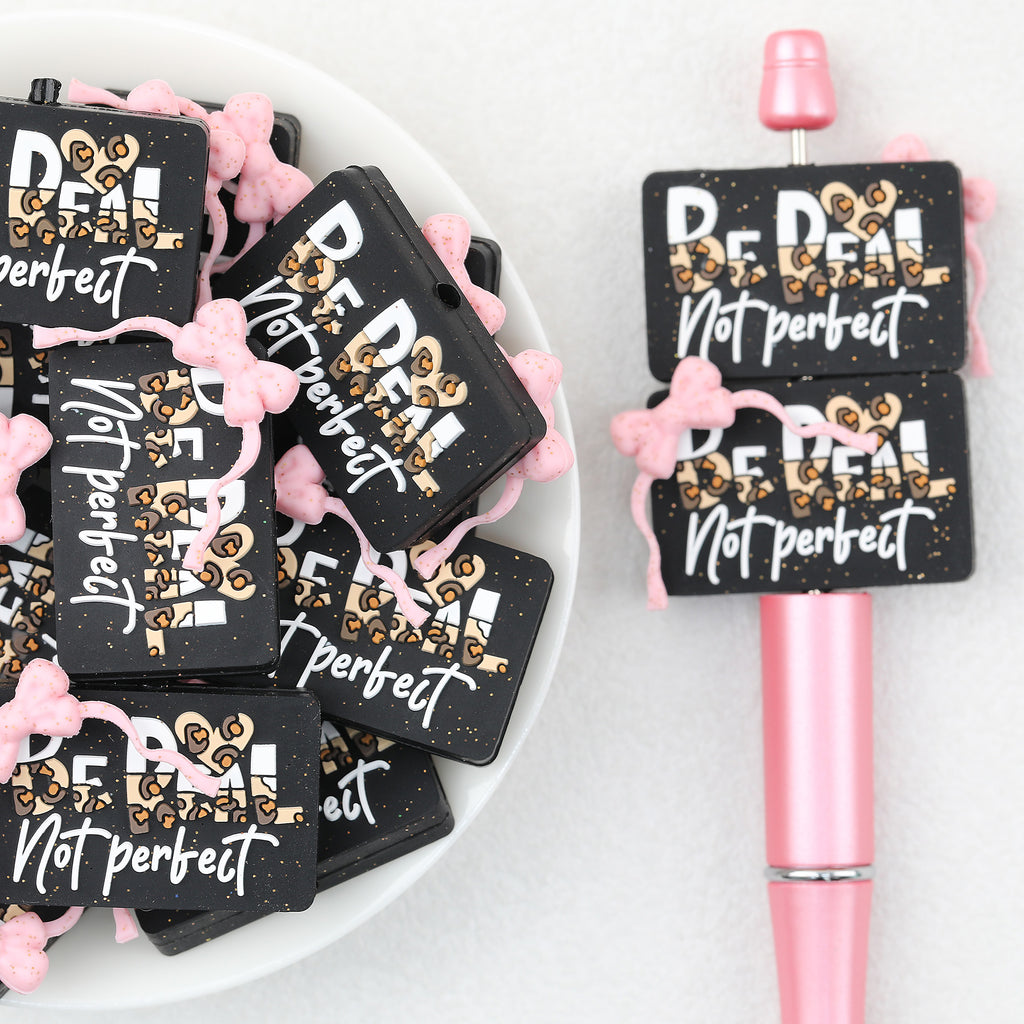 Be Real Not Perfect Silicone Focal Beads 20Pcs 