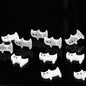 Flat Cat Acrylic Beads 16mm Imitation Freshwater Shell 50pcs