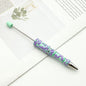 Beadable Pen Creative Candy Color Hand Painted Design  15