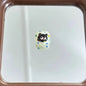 Animal Printed Square Acrylic Beads 16mm Colorful Glossy 10pcs 5