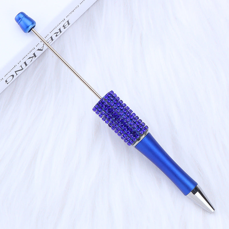 Beadable Pen Rhinestone Studded Metallic Colorful 1.0 mm Tip 17