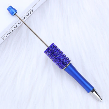 Beadable Pen Rhinestone Studded Metallic Colorful 1.0 mm Tip 17