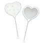 Beadable Heart Shape Handheld Makeup Mirror 6