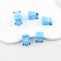 3D Colorful Trash Can Silicone Focal Beads Set 20pcs 3