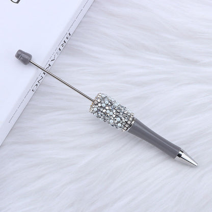 Beadable Pens with Pearl Rhinestone Decorations Colorful 7