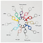No Touch Door Opener Touchscreen Keychain Multifunctional Alloy