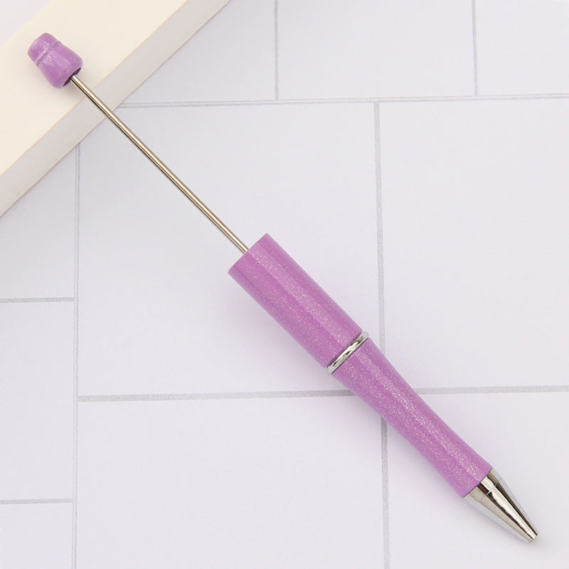 Glitter Beadable Pens Wholesale, Pearlescent Color Ballpoint Barrel Blanks, 11.5mm x 145mm