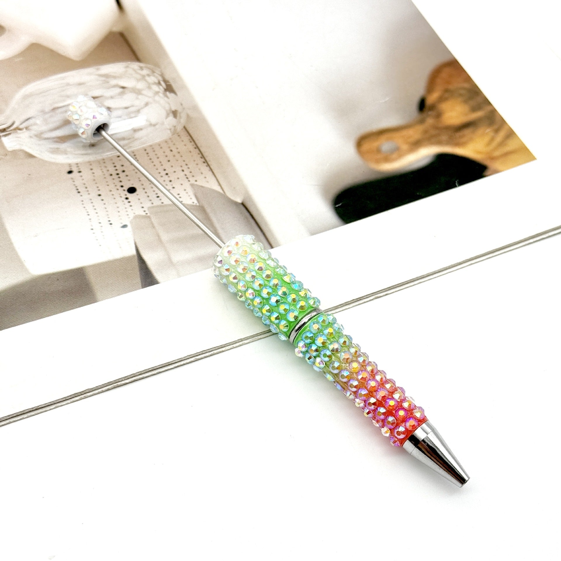 Heavy Industry Color Crushed Diamond Beadable Pen 13