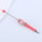Beadable Pen with Kitty and Rhinestone  45