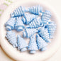 Glossy Christmas Tree Acrylic Beads 36x22mm Colorful Mixed 5pcs 11