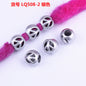Hollow Arrow Patterned CCB Plastic Acrylic Beads 12mm Metallic 100pcs 6