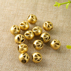 Hollow Arrow Patterned CCB Plastic Acrylic Beads 12mm Metallic 100pcs 3