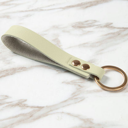Leather Wristlet Keychain PU Creative Cute Gold Rivet Loop Colors 13