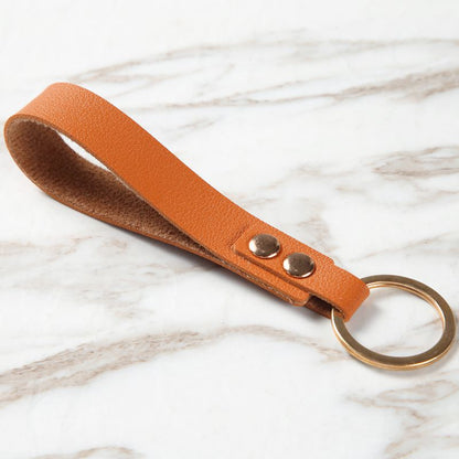 Leather Wristlet Keychain PU Creative Cute Gold Rivet Loop Colors 8