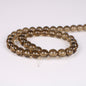 Color Transparent Glass Beads 4mm Vibrant Round Smooth 98pcs 14