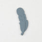 Colorful Feather Shaped Silicone Beads 20pcs 17