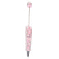 Beadable Pen with Rhinestone Pearl Chain Multicolor Rotating 5 Pcs 12