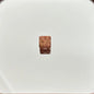 Candy Colored Leopard Print Acrylic Square Beads 10mm 20pcs 8