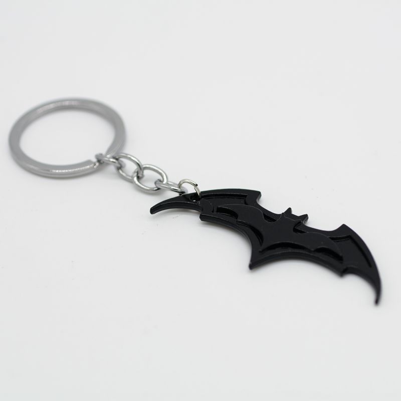 Alloy Bat Emblem Keychain Zinc Alloy Metal Batman Inspired 7