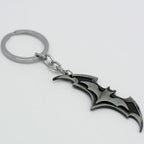 Alloy Bat Emblem Keychain Zinc Alloy Metal Batman Inspired