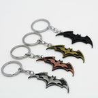 Alloy Bat Emblem Keychain Zinc Alloy Metal Batman Inspired 2