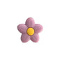 Silicone Focal Beads Flower Pastel Colors Center Dot 20pcs 9