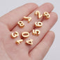 Stainless Steel Flat Metal Beads 8mm Glossy Mirror Surface 10pcs 3