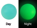 19mm Glow in Dark Silicone Beads Vibrant Colors 50pcs 13