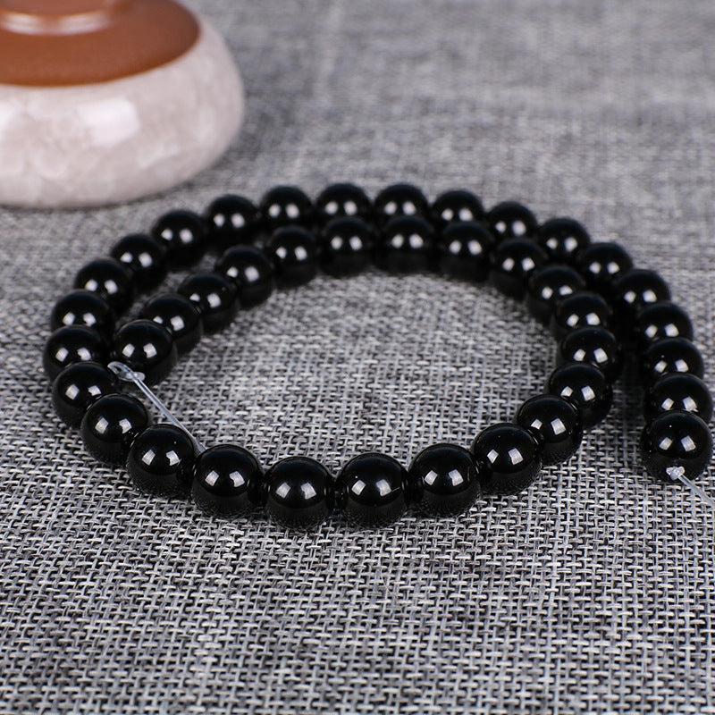 Color Transparent Glass Beads 4mm Vibrant Round Smooth 98pcs 6