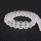 Color Transparent Glass Beads 4mm Vibrant Round Smooth 98pcs 9