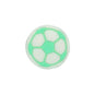 Silicone Focal Beads Football Soccer Ball Raised Pattern 20pcs