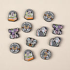 Silicone Focal Beads Inspirational Letters Bloom Where You Are Planted 20pcs