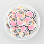 Pink Book Silicone Focal Beads Wholesale, Bow Design