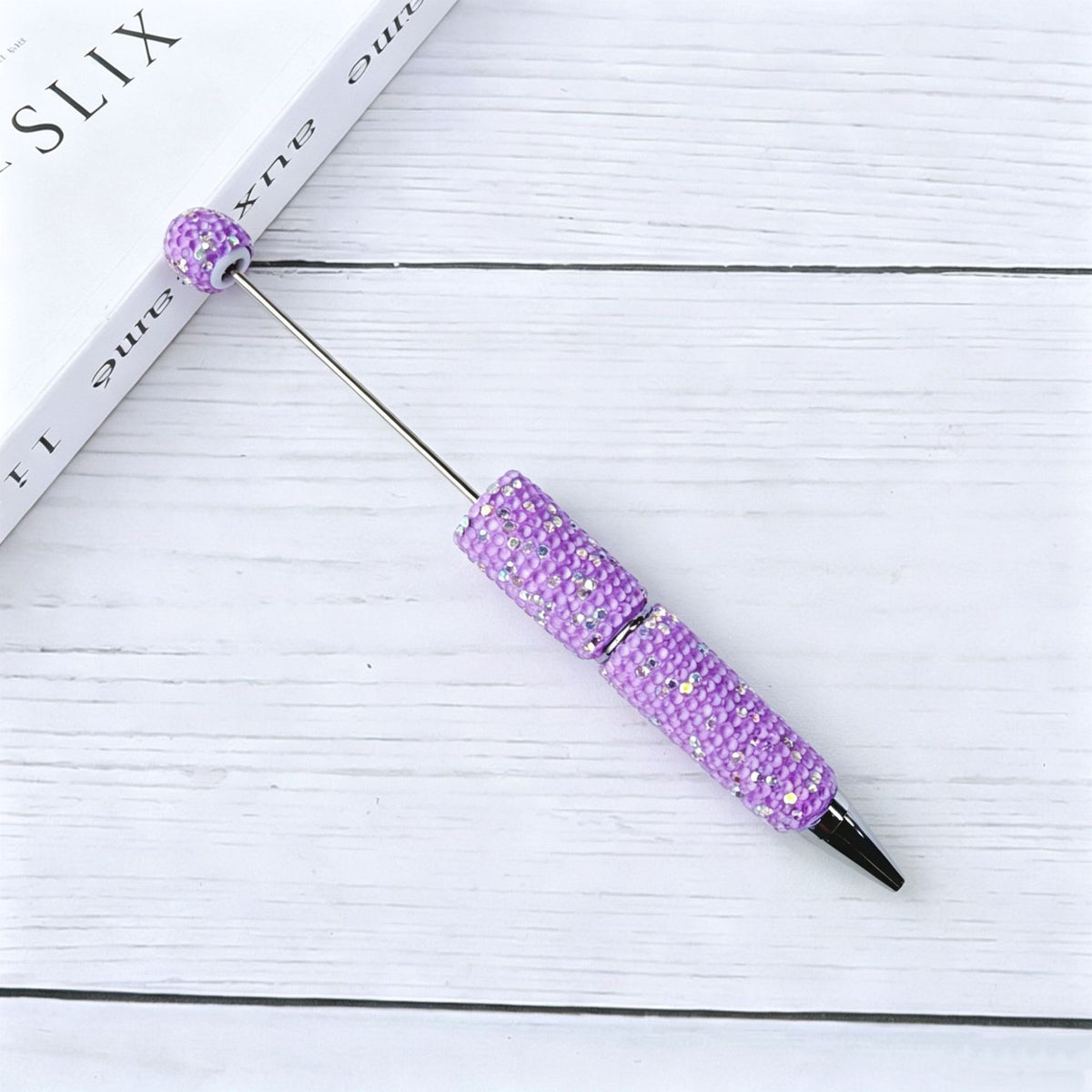 DIY Fluorescent AB Candy Color Rhinestones Beadable Pen 20