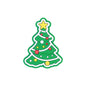 Silicone Focal Beads Christmas Santa Tree Bell Design 10pcs 7