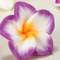 Plumeria Clay Beads 20mm Tropical Colors Polymer 10pcs 11