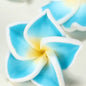 Plumeria Clay Beads 20mm Tropical Colors Polymer 10pcs 8