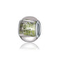 Glass Spacer Beads 14mm Transparent Glitter Powder Large Hole 20pcs 7