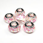 Christmas Pattern Resin Spacer Beads 14mm Mixed Designs 100pcs 4