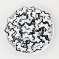 Sports Bow Silicone Focal Beads with Baseball Soccer Volleyball Football 20pcs - Volleyball