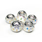 Christmas Pattern Resin Spacer Beads 14mm Mixed Designs 100pcs 6