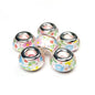 Christmas Pattern Resin Spacer Beads 14mm Mixed Designs 100pcs 7